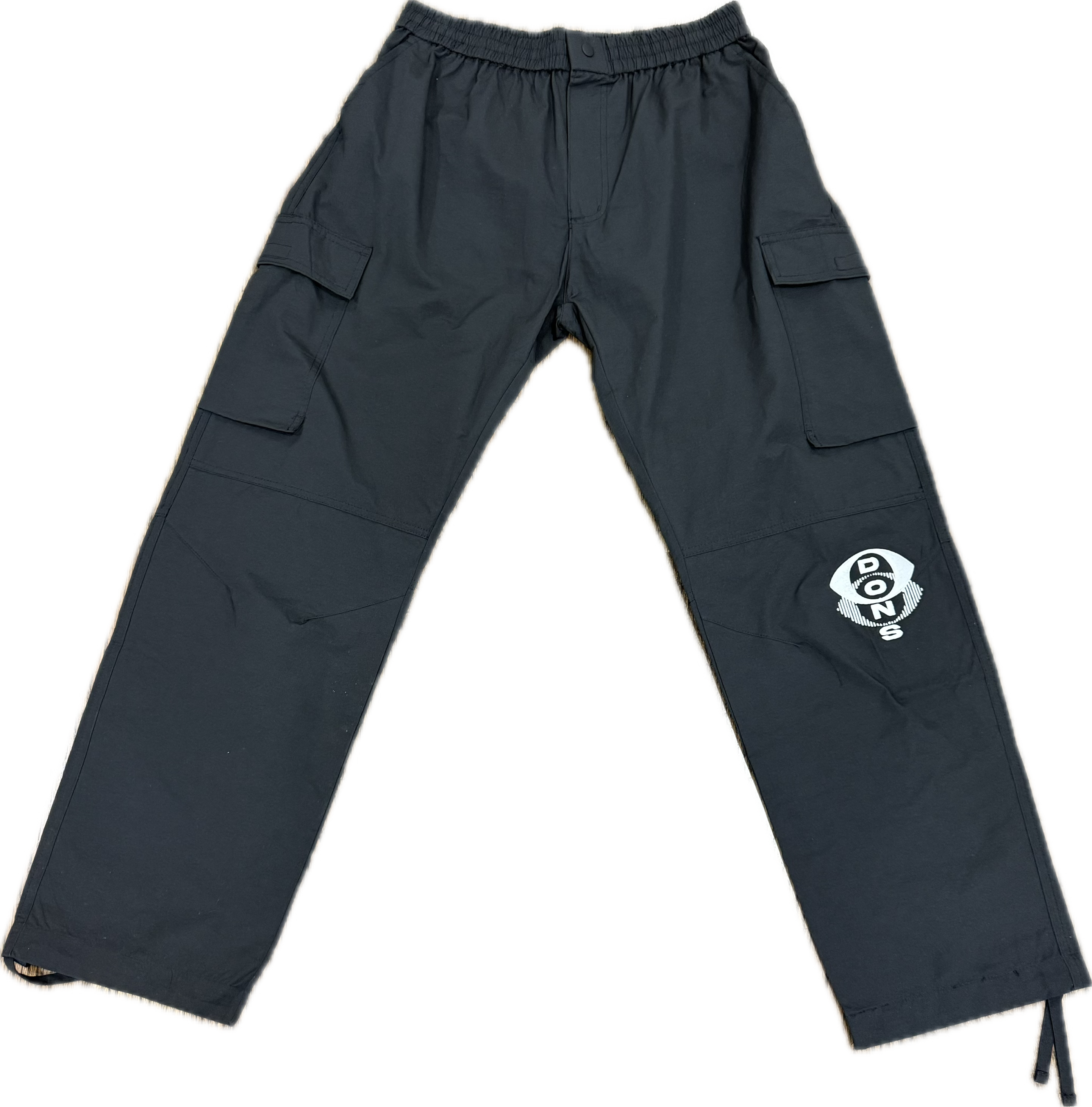 Nylon Black Cargo Pants – donsmarketofficial